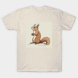 Siberian Red Squirrel T-Shirt